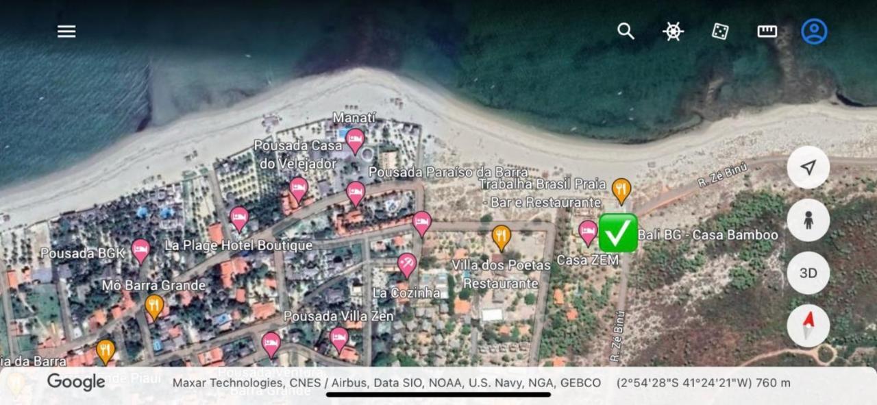 Bali Bg Casa Bamboo Villa Barra Grande  Eksteriør bilde