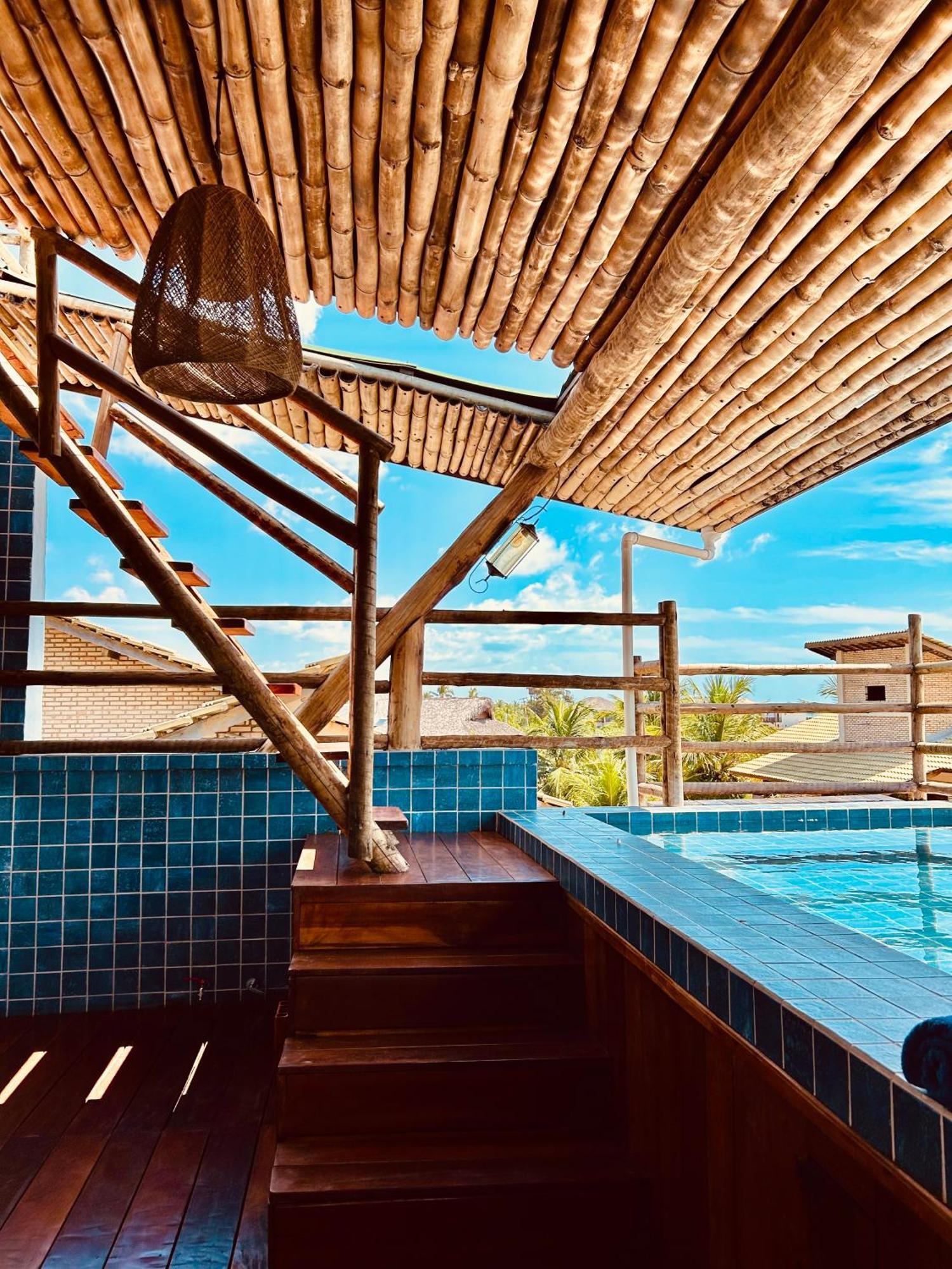 Bali Bg Casa Bamboo Villa Barra Grande  Eksteriør bilde